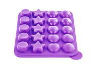 2 Pack Cake Pop Pan Non Stick Baking Mold Purple