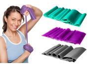 3 Pc Toning Resistance Bands Yoga Pilates Stretch Exercise Bands