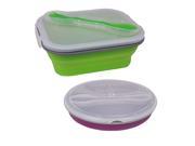 2 Pack Bento Box Lunch Box Lunch Containers or Food Storage Containers Assorted Colors