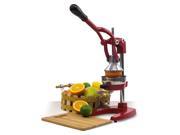 Cast Iron Manual Juicer – Juice Press Lemon Citrus Juicer – Hand Fruit Squeezer Orange Juicer Black