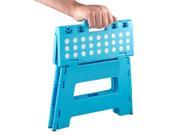 Handy Folding Step Stool For Adults Kids 12 Heavy Duty Plastic Step Stool