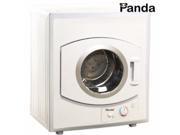 Panda Portable Compact Cloths Dryer Apartment Size 110v Stainless Steel Drum See Through Window 13lbs Capacity 3.75 Cu.ft. larger size PAN60SF