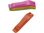 Pedro s Bicycle Tire Levers 24 Pack Assorted yellow pink orange green
