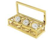 24K Gold Plated Weather Station 6 1 2 x 2 3 4 x 1 3 4