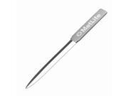 Silver Metal Letter Opener 9 x 1 x 1 8