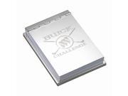 Silver Metal Memo Pad Holder 4 1 2 x 6 x 1