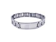 Men s Stainless Steel 316 ID Bracelet 567 ssb00069