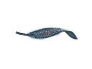 Trinket Swarovski Crystal Blue Feather Leaf Pin Brooch