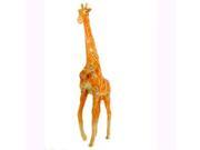 24K Gold Swarovski Crystal Enameled Standing Giraffe 8 x 3 3 4 Gift Boxed