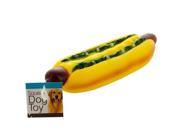 Wholesale Set of 24 Giant Hot Dog Squeaky Dog Toy Pet Supplies Pet Toys 4.47 set delivered