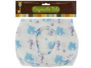 Case of 12 5 Pack Disposable Absorbent Baby Bibs Set Baby Baby Apparel