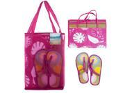 Wholesale Set of 3 Straw Mat W Sandals In Carry Bag Assorted Colors Fashion Accessories Handbags 16.51 set delivered
