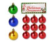 Wholesale Set of 50 Christmas Ornament Bulbs Seasonal Christmas 1.59 set delivered