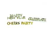 Wholesale Set of 100 48 New Year Word Brads Seasonal New Years 0.71 set delivered