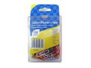Wholesale Set of 24 Colored Paper Clips School Office Supplies Paper Clips Clamps Punches 1.97 set delivered
