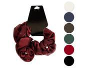Pearl Accents Hair Scrunchi Set of 96 Hair Care Hair Bands Scrunchies Wholesale