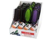 Stylish Hair Brush Countertop Display Set of 24 Hair Care Hair Brushes Wholesale