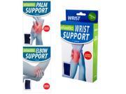 Elastic Support Braces wrist elbow and palm Set of 36 Health Care Supports Wholesale