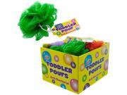 toddler pouf Set of 24 Personal Care Loofahs Shower Scrubs Wholesale