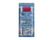 Cotton Swab Pack Set of 72 Personal Care Cotton Swabs Wholesale