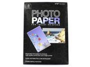 5 x 7 photo paper for inkjet printers package of 8 sheets Set of 48 School Office Supplies Notebooks Notepads Paper Wholesale