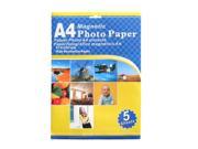 Magnetic photo paper 5 sheets Set of 12 School Office Supplies Notebooks Notepads Paper Wholesale