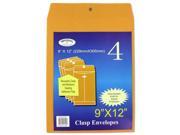 9 x 12 Clasp envelopes Set of 24 School Office Supplies Envelopes Wholesale