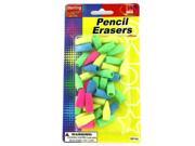 Pencil Top Erasers Set of 48 School Office Supplies Correction Erasers Wholesale