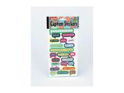 assorted photo caption stickers Set of 48 Scrapbooking Stickers Wholesale