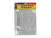 Plastic sheet protectors Set of 50 School Office Supplies Storage Organizers Filing Wholesale