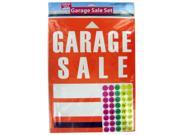 Garage Sale Sign and Sticker Set Set of 48 School Office Supplies Labels Tags Wholesale