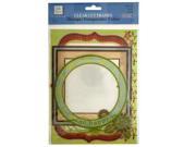 Clear Cut Family Frames with Glitter Accents Set of 24 Scrapbooking Scrapbook Accents Wholesale