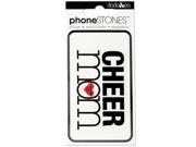 Cheer Mom Phone Stones Sticker Set of 72 Scrapbooking Stickers Wholesale