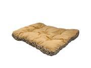 Rectangular Leopard Print Pet Bed Set of 2 Pet Supplies Pet Furniture Wholesale