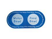 Printed Foam Pet Food Water Mat Set of 12 Pet Supplies Pet Bowls Feeders Waterers Wholesale