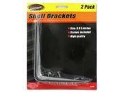 Shelf brackets with screws Set of 144 Hardware Braces Brackets Wholesale