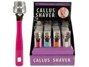 Callus Shaver Display Set of 24 Cosmetics Nail Tools Wholesale