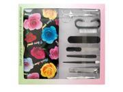 Manicure Set with Carrying Case Set of 6 Cosmetics Nail Tools Wholesale