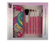 Cosmetic Brush Set with Carrying Case Set of 3 Cosmetics Cosmetic Tools Brushes Wholesale