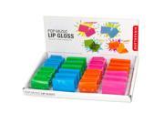 Pop Music Lip Gloss Countertop Display Set of 24 Cosmetics Lip Makeup Wholesale