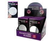Magnifying Mirror Countertop Display Set of 24 Cosmetics Cosmetic Mirrors Wholesale