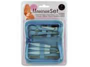 Manicure Set with Zipper Pouch Set of 6 Cosmetics Nail Tools Wholesale