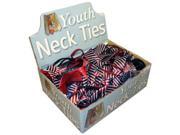 Children s Print And Solid Ties Set of 144 Apparel Ties Wholesale