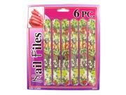 Emery Board Set With Flower Design Set of 24 Cosmetics Nail Tools Wholesale