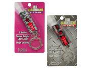 Patterned LED Flashlight Key Chain Set of 24 Key Chains Utility Key Chains Wholesale
