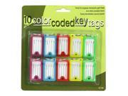 Color Coded Key Tags Set of 24 Key Chains Utility Key Chains Wholesale