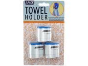 Towel Holder Set Set of 24 Household Supplies Hooks Hook Racks Wholesale