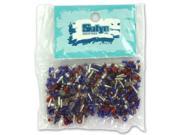 Red white and blue e bead mix Set of 75 Crafts Beads Wholesale