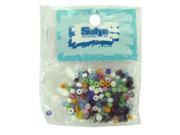 Small pony beads assorted colors Set of 100 Crafts Beads Wholesale
