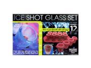 12 Piece Ice Shot Glass Set With Bonus Tray Set of 6 Kitchen Dining Barware Wholesale